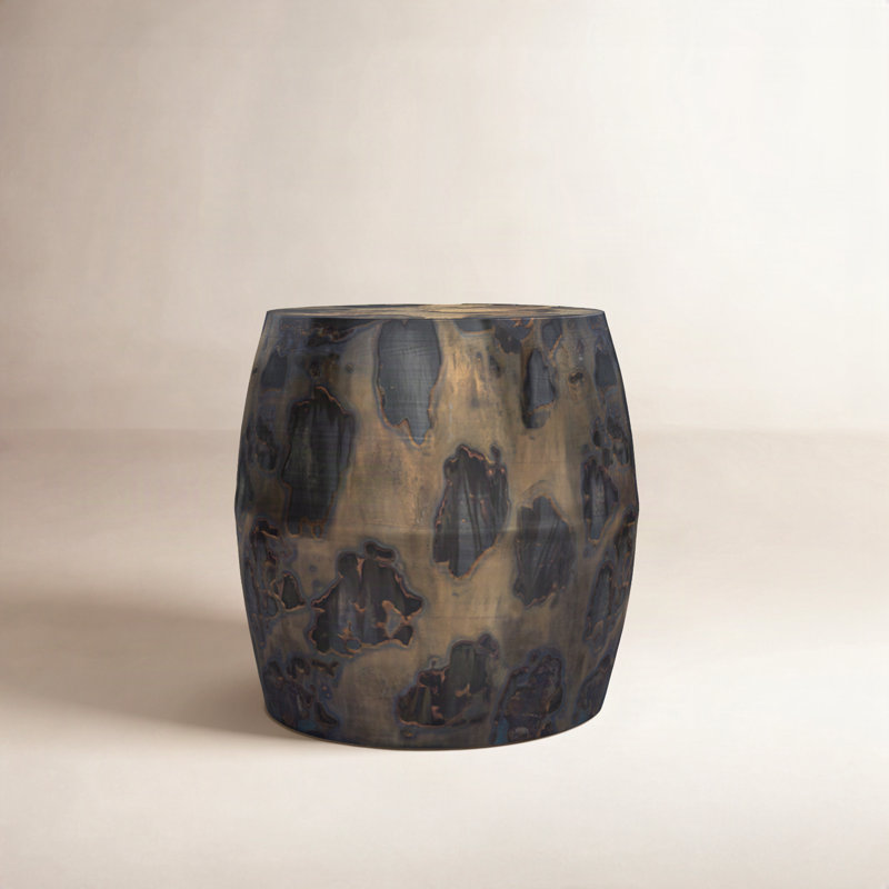 Joss & Main Trezza Side Table In Acid Washed Metal & Reviews